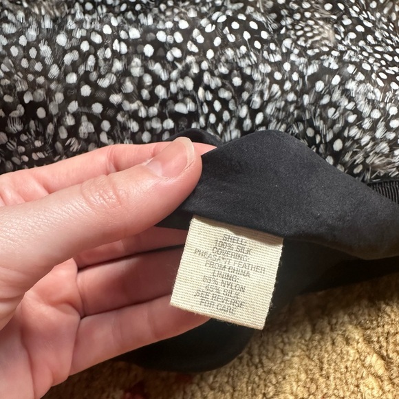 Elizabeth and James Feather Silk Skirt - Picture 5 of 6